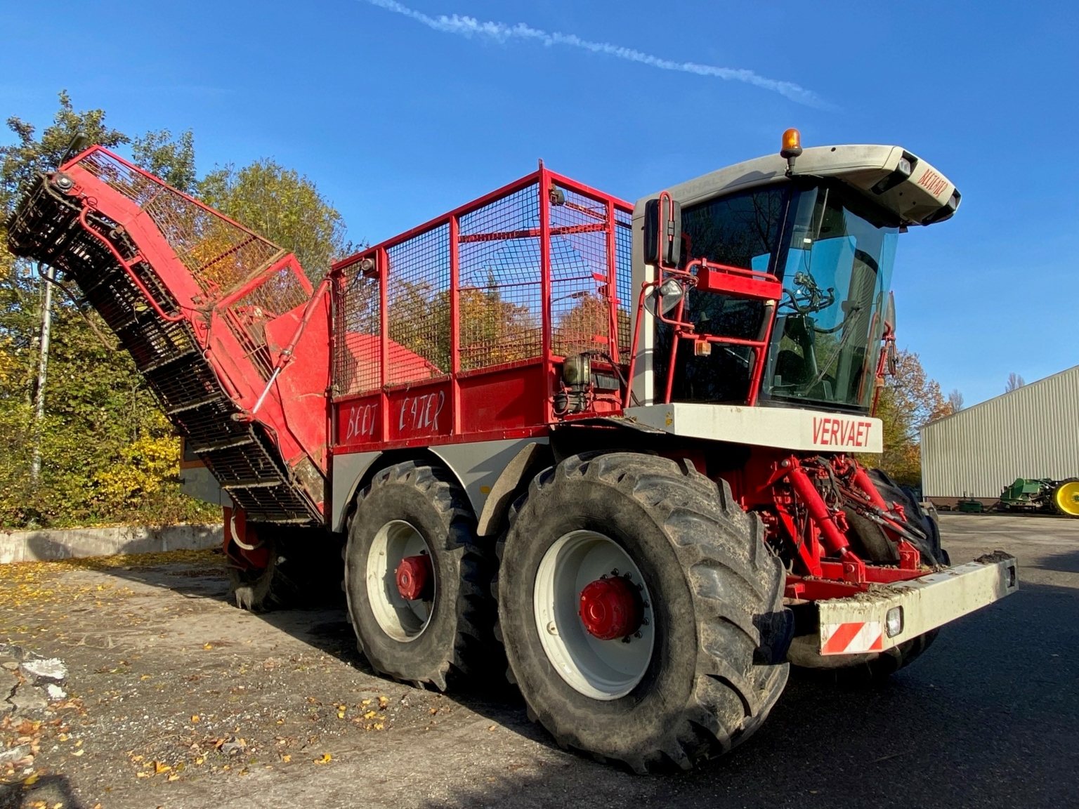Vervaet Beet Carrier 9 rijer chassis