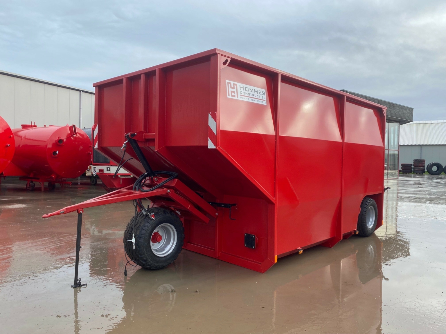 Mestcontainer 36m³