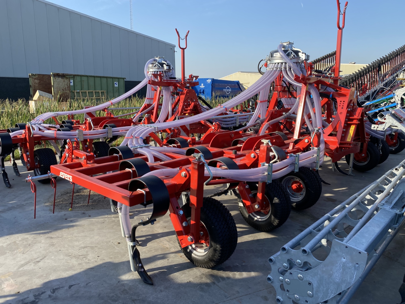 Evers Oldenburger XL 3 balks bouwland bemester