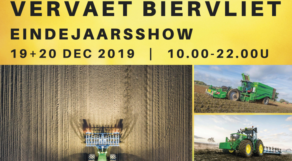 Vervaet Landbouwmechanisatie houdt eindejaarsshow!