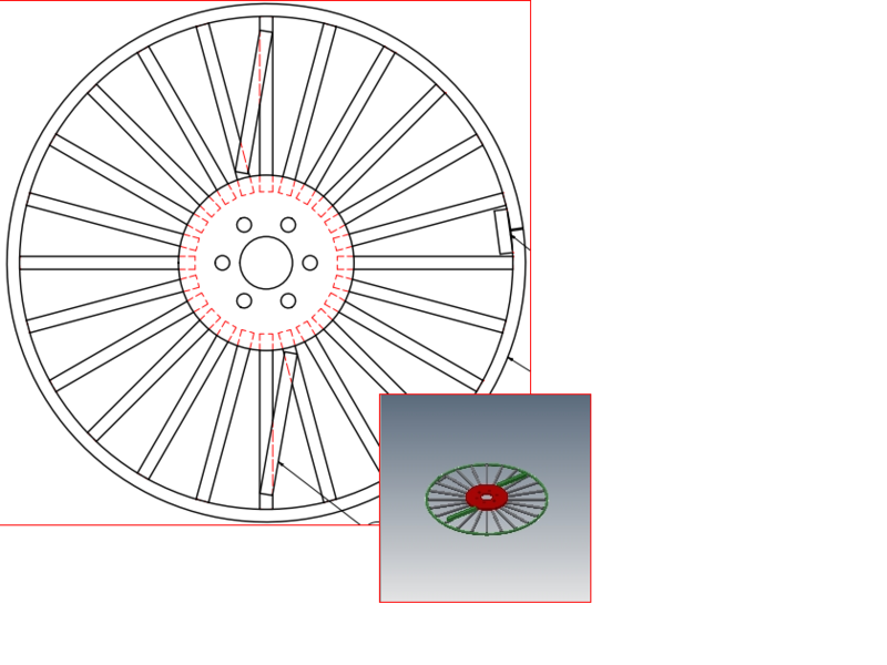 Zon 650 / 24 tanden