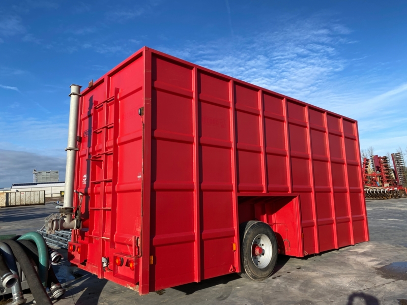 Record 50m3 mestcontainer