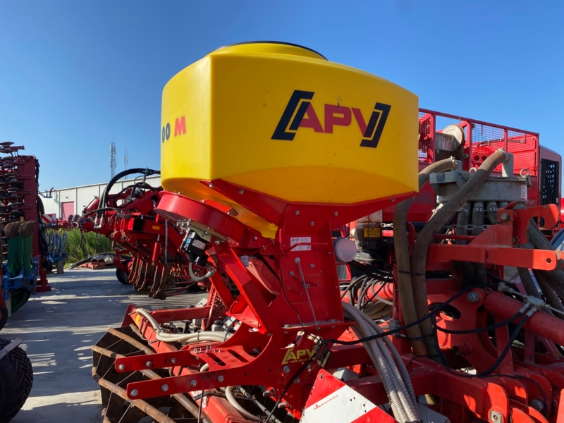 Evers 6m schijveneg met APV zaaimachine