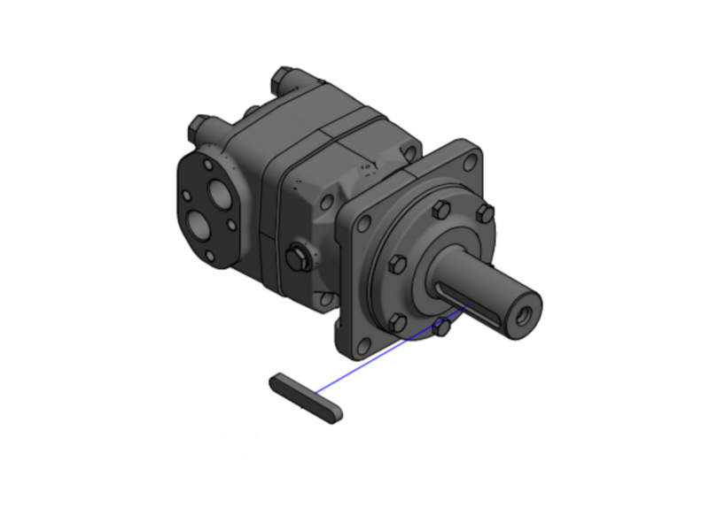 Hydro motor OMT 160