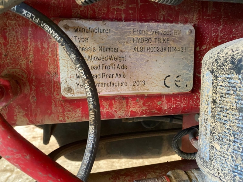 Vervaet Hydro Trike 14m³