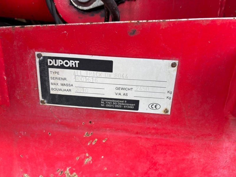 Duport 8m graslandbemester